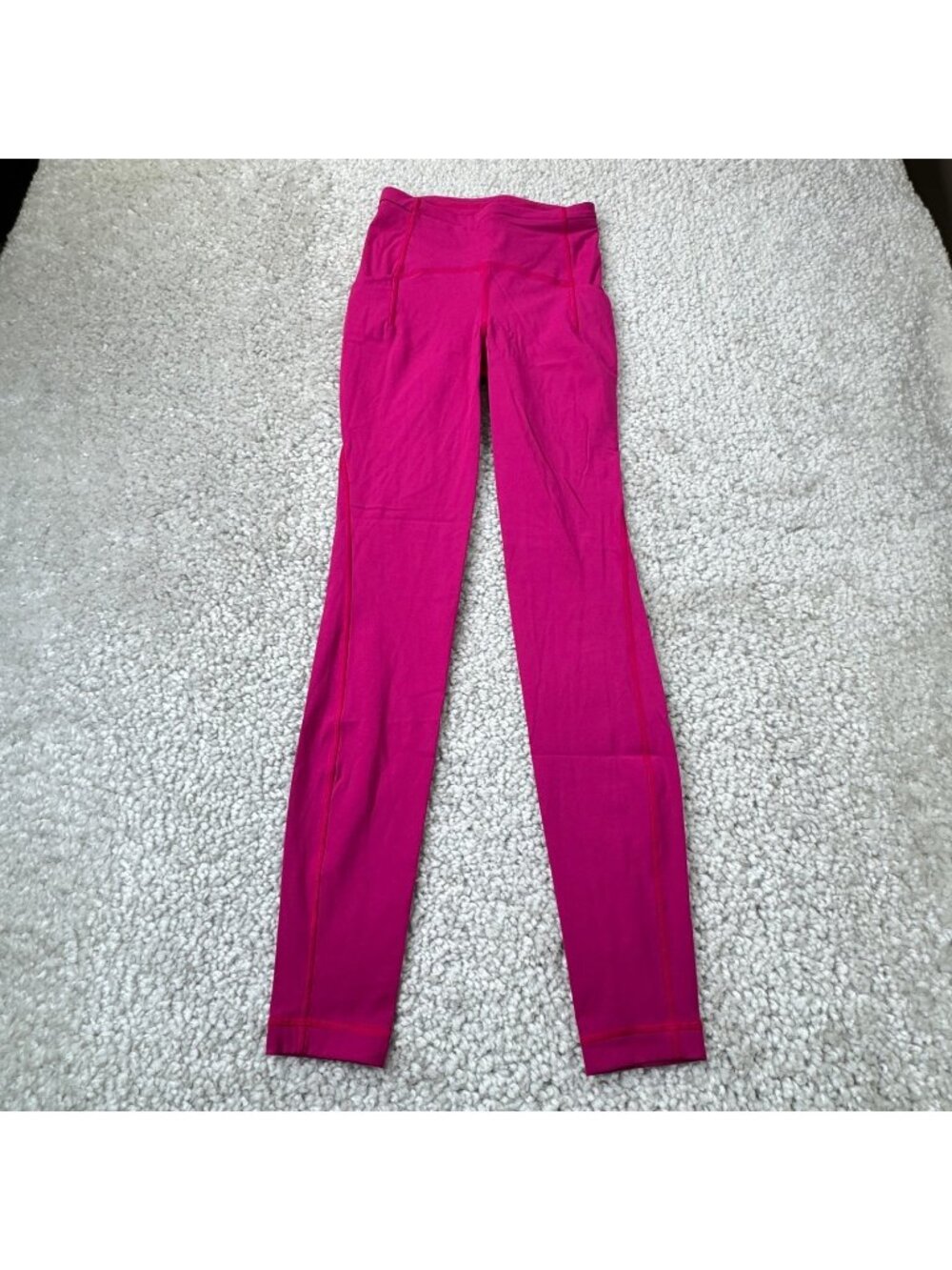 Lululemon Swift Speed High Rise Tight Neon Wash Pink Womens 2
